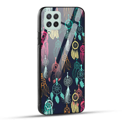 Samsung Galaxy A22 4G Back Cover Dreamcatcher Printed Glass Case