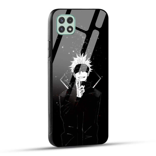 Samsung Galaxy A22 5G / Samsung Galaxy F42 5G Back Cover Anime Printed Glass Case