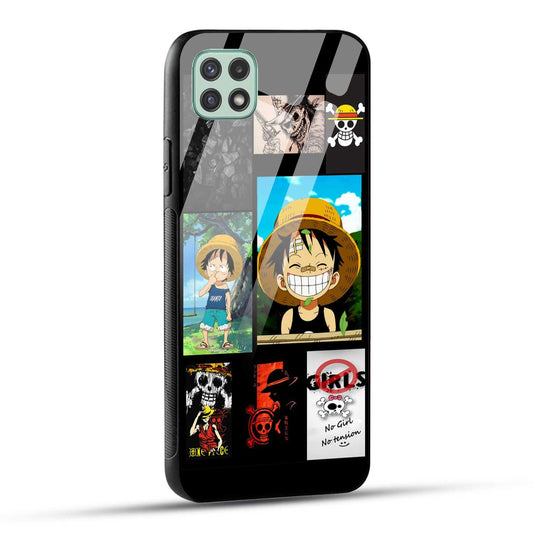 Samsung Galaxy A22 5G / Samsung Galaxy F42 5G Back Cover No Girls No Tension Printed Glass Case