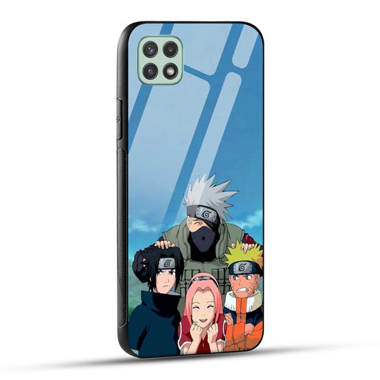 Samsung Galaxy A22 5G / Samsung Galaxy F42 5G Back Cover Kakashi Printed Glass Case