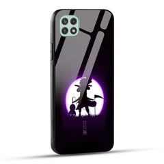 Samsung Galaxy A22 5G / Samsung Galaxy F42 5G Back Cover Madara Uchiha Printed Glass Case
