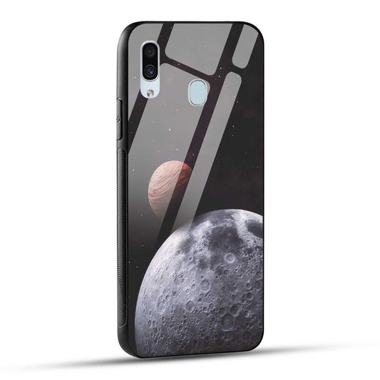 Samsung Galaxy A30 / Samsung Galaxy A20 / Samsung Galaxy M10s Back Cover Galaxy Space Printed Glass Case