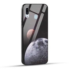 Samsung Galaxy A30 / Samsung Galaxy A20 / Samsung Galaxy M10s Back Cover Galaxy Space Printed Glass Case