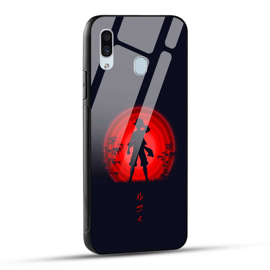 Samsung Galaxy A30 / Samsung Galaxy A20 / Samsung Galaxy M10s Back Cover Luffy Printed Glass Case