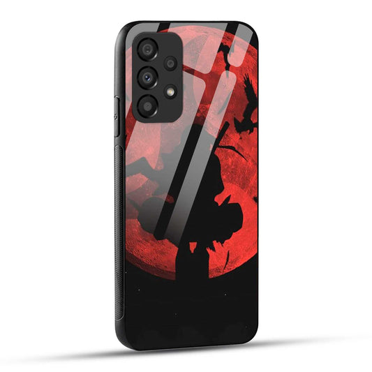 Samsung Galaxy A73 5G Back Cover Narutto Printed Glass Case