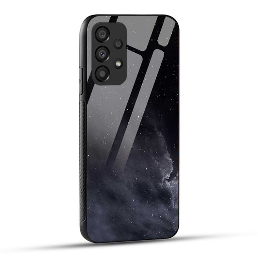 Samsung Galaxy A73 5G Back Cover Stars In The Dark Printed Glass Case