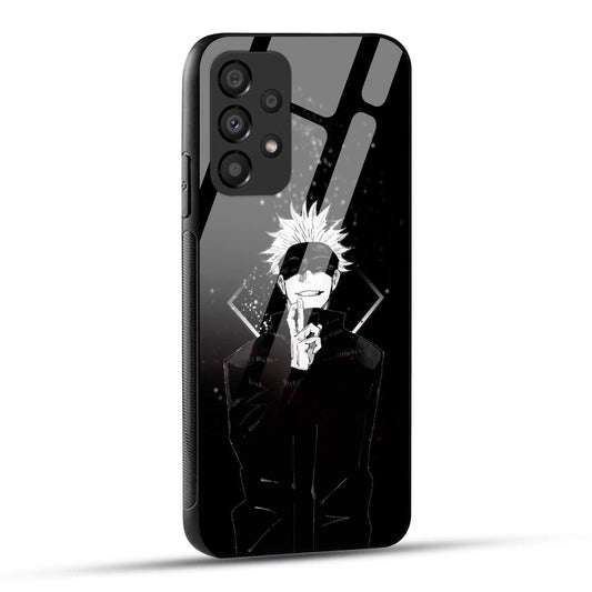 Samsung Galaxy A73 5G Back Cover Anime Printed Glass Case