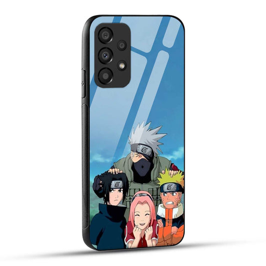 Samsung Galaxy A73 5G Back Cover Kakashi Printed Glass Case