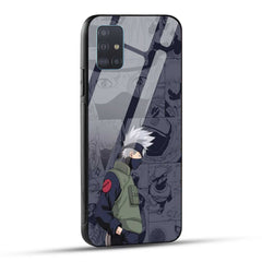 Samsung Galaxy A51 Back Cover Kakashii Printed Glass Case