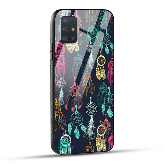 Samsung Galaxy A51 Back Cover Dreamcatcher Printed Glass Case