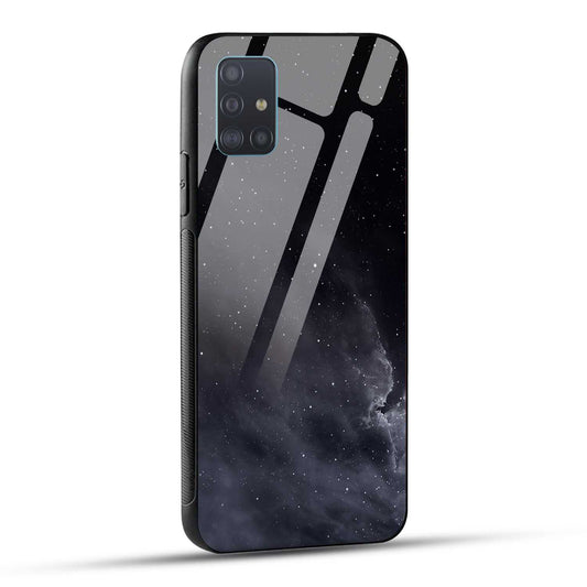 Samsung Galaxy A51 Back Cover Stars In The Dark Printed Glass Case