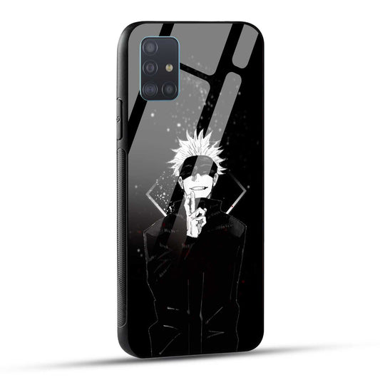 Samsung Galaxy A51 Back Cover Anime Printed Glass Case