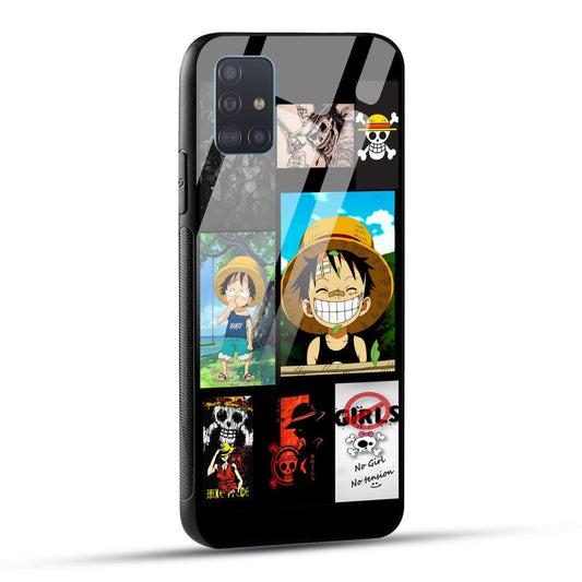 Samsung Galaxy A51 Back Cover No Girls No Tension Printed Glass Case