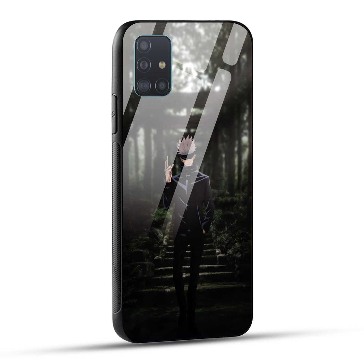 Samsung Galaxy A51 Back Cover Gojo Printed Glass Case