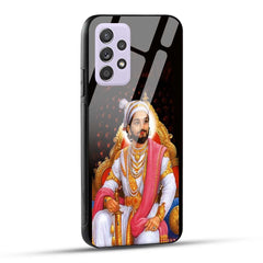 Samsung Galaxy A52 / A52 5G / A52S / A52s 5G Back Cover Chhatrapati Shivaji Maharaj Printed Glass Case