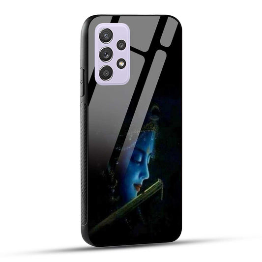 Samsung Galaxy A52 / A52 5G / A52S / A52s 5G Back Cover Lord Krishna Printed Glass Case