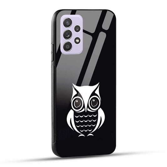 Samsung Galaxy A52 / A52 5G / A52S / A52s 5G Back Cover Great Horned Owl Glass Case