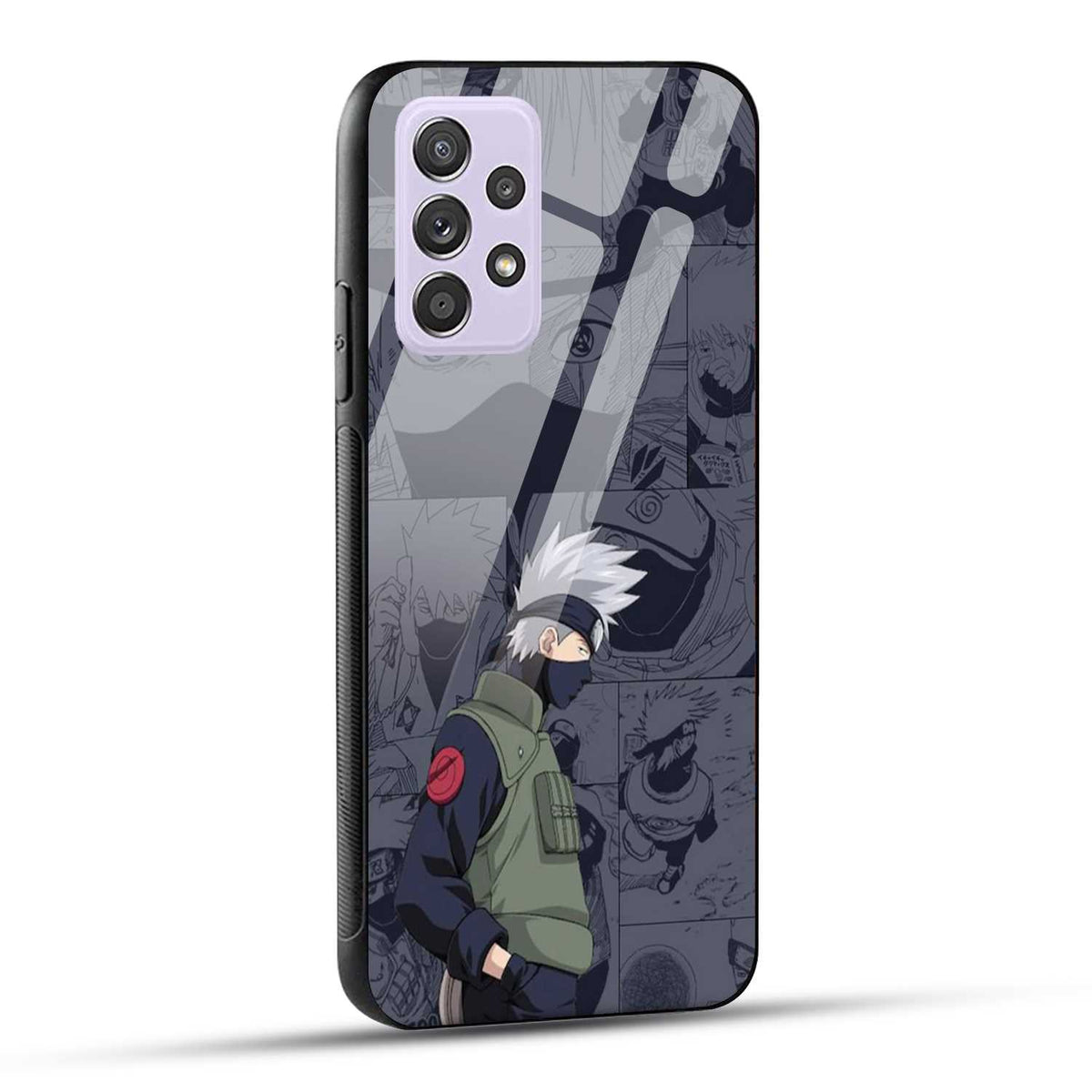 Samsung Galaxy A52 / A52 5G / A52S / A52s 5G Back Cover Kakashii Printed Glass Case