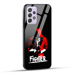 Samsung Galaxy A52 / A52 5G / A52S / A52s 5G Back Cover Fighter Printed Glass Case