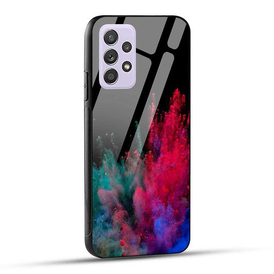 Samsung Galaxy A52 / A52 5G / A52S / A52s 5G Back Cover Colorful Explosion Glass Case