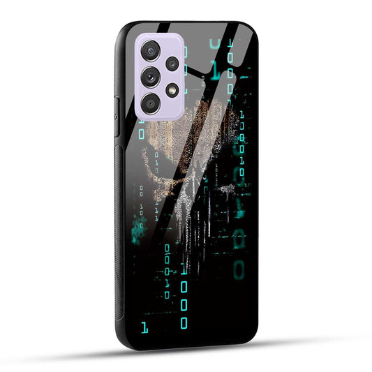 Samsung Galaxy A52 / A52 5G / A52S / A52s 5G Back Cover Hacker Printed Glass Case