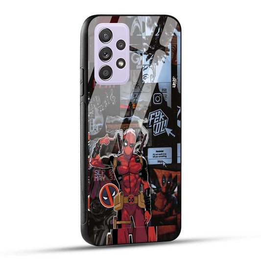 Samsung Galaxy A52 / A52 5G / A52S / A52s 5G Back Cover Superhero Collage Printed Glass Case