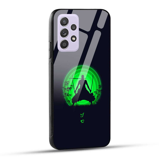 Samsung Galaxy A52 / A52 5G / A52S / A52s 5G Back Cover Zoro Printed Glass Case