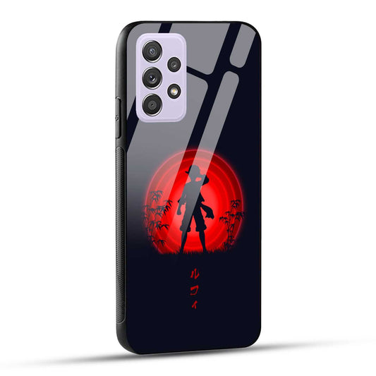 Samsung Galaxy A52 / A52 5G / A52S / A52s 5G Back Cover Luffy Printed Glass Case