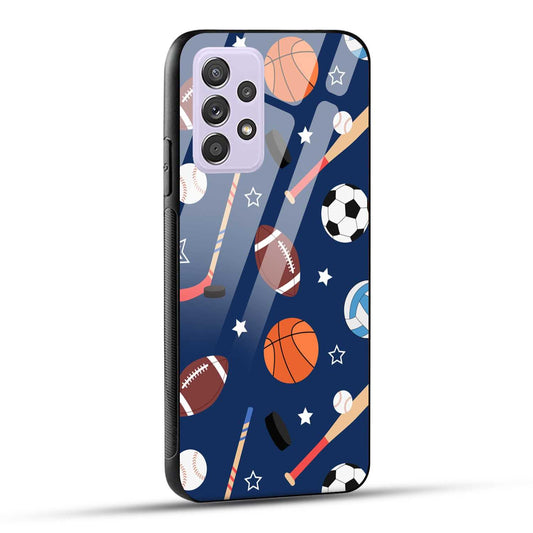 Samsung Galaxy A52 / A52 5G / A52S / A52s 5G Back Cover Every Sports Matter Printed Glass Case