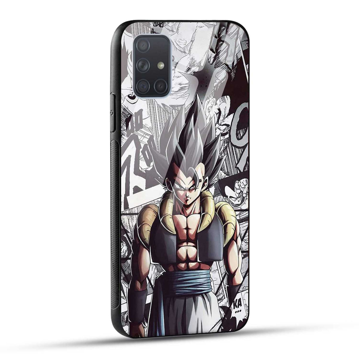 Samsung Galaxy A71 Back Cover Looking Angry Printed Glass Case