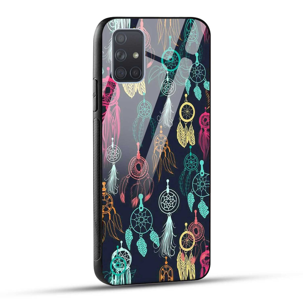 Samsung Galaxy A71 Back Cover Dreamcatcher Printed Glass Case