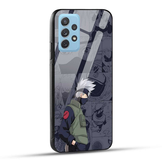 Samsung Galaxy A72 Back Cover Kakashii Printed Glass Case