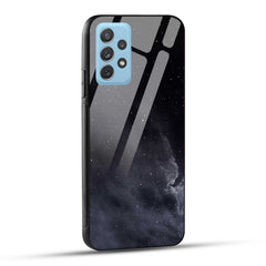 Samsung Galaxy A72 Back Cover Stars In The Dark Printed Glass Case