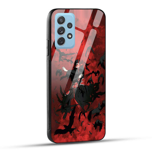 Samsung Galaxy A72 Back Cover Akatsukii Printed Glass Case