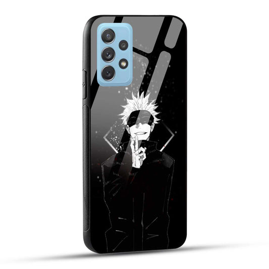 Samsung Galaxy A72 Back Cover Anime Printed Glass Case