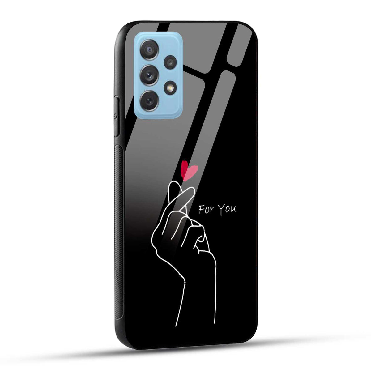 Samsung Galaxy A72 Back Cover For You Printed Glass Case