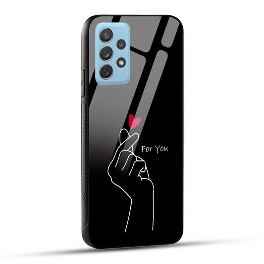 Samsung Galaxy A72 Back Cover For You Printed Glass Case