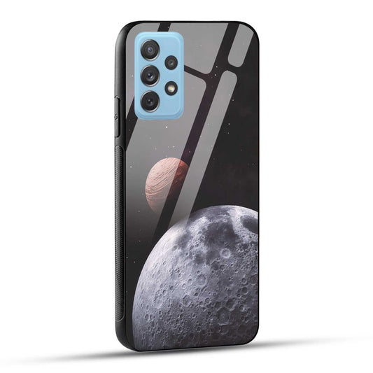 Samsung Galaxy A72 Back Cover Galaxy Space Printed Glass Case