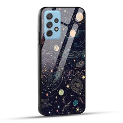 Samsung Galaxy A72 Back Cover Beauty Of Multiverse Art Printed Glass Case