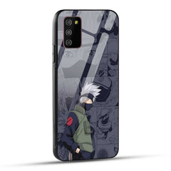 Samsung Galaxy M02s / Samsung Galaxy A03s / Samsung Galaxy F02S Back Cover Kakashii Printed Glass Case