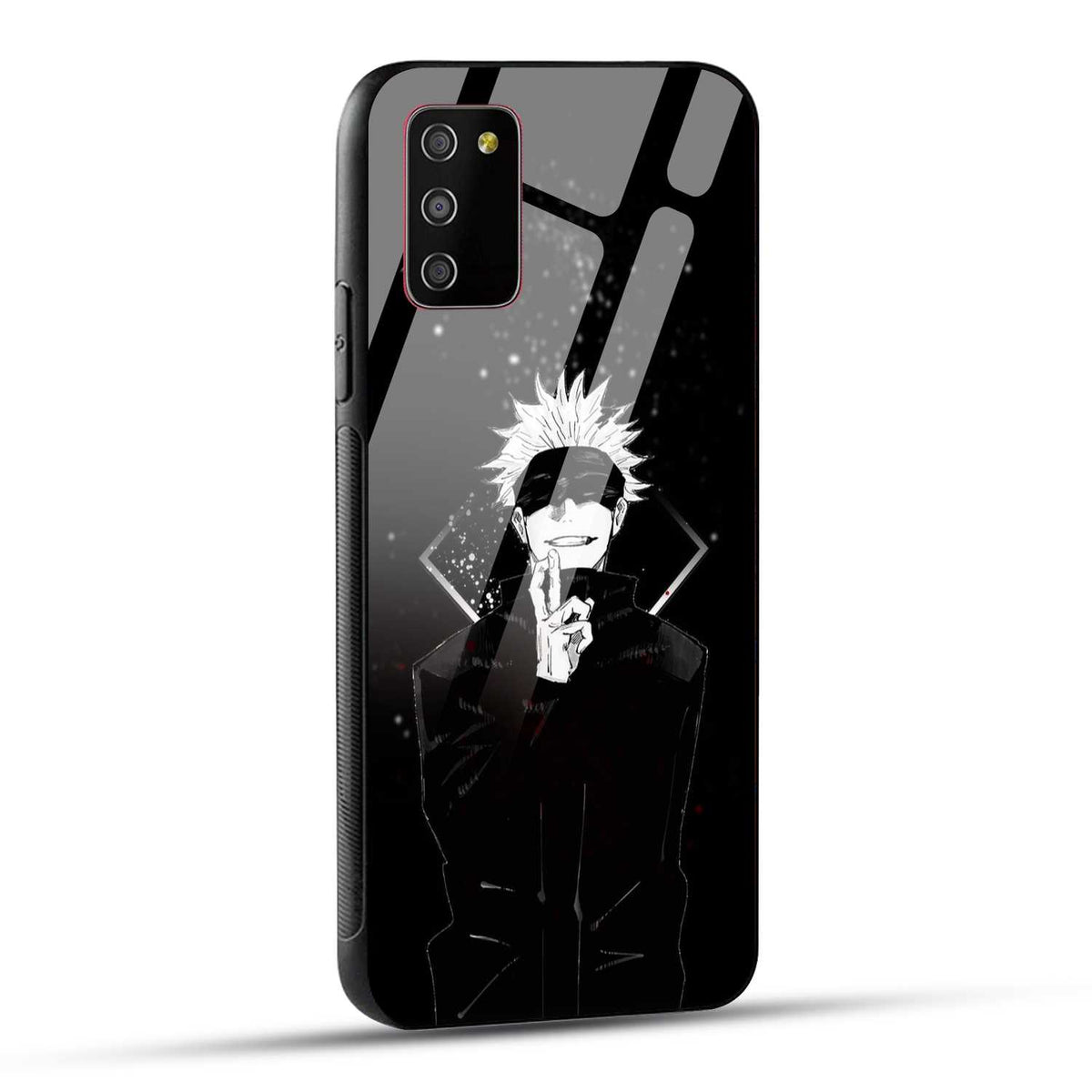 Samsung Galaxy M02s / Samsung Galaxy A03s / Samsung Galaxy F02S Back Cover Anime Printed Glass Case