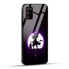 Samsung Galaxy M02s / Samsung Galaxy A03s / Samsung Galaxy F02S Back Cover Madara Uchiha Printed Glass Case
