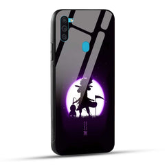 Samsung Galaxy M11 Back Cover Madara Uchiha Printed Glass Case