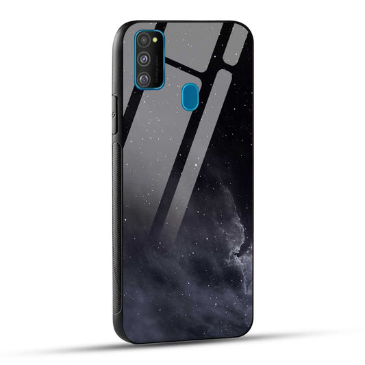 Samsung Galaxy M30s / Samsung Galaxy M21 / Samsung Galaxy M21 2021 Back Cover Stars In The Dark Printed Glass Case