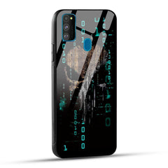 Samsung Galaxy M30s / Samsung Galaxy M21 / Samsung Galaxy M21 2021 Back Cover Hacker Printed Glass Case