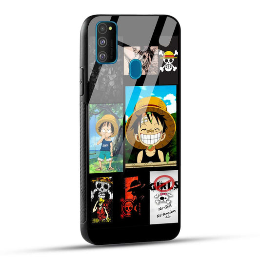 Samsung Galaxy M30s / Samsung Galaxy M21 / Samsung Galaxy M21 2021 Back Cover No Girls No Tension Printed Glass Case