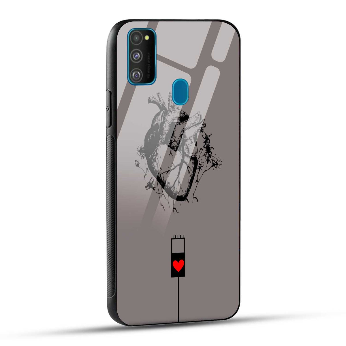 Samsung Galaxy M30s / Samsung Galaxy M21 / Samsung Galaxy M21 2021 Back Cover Colorful Watercolor Painting Printed Glass Case