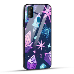 Samsung Galaxy M30s / Samsung Galaxy M21 / Samsung Galaxy M21 2021 Back Cover Stones Of Ancestors Printed Glass Case