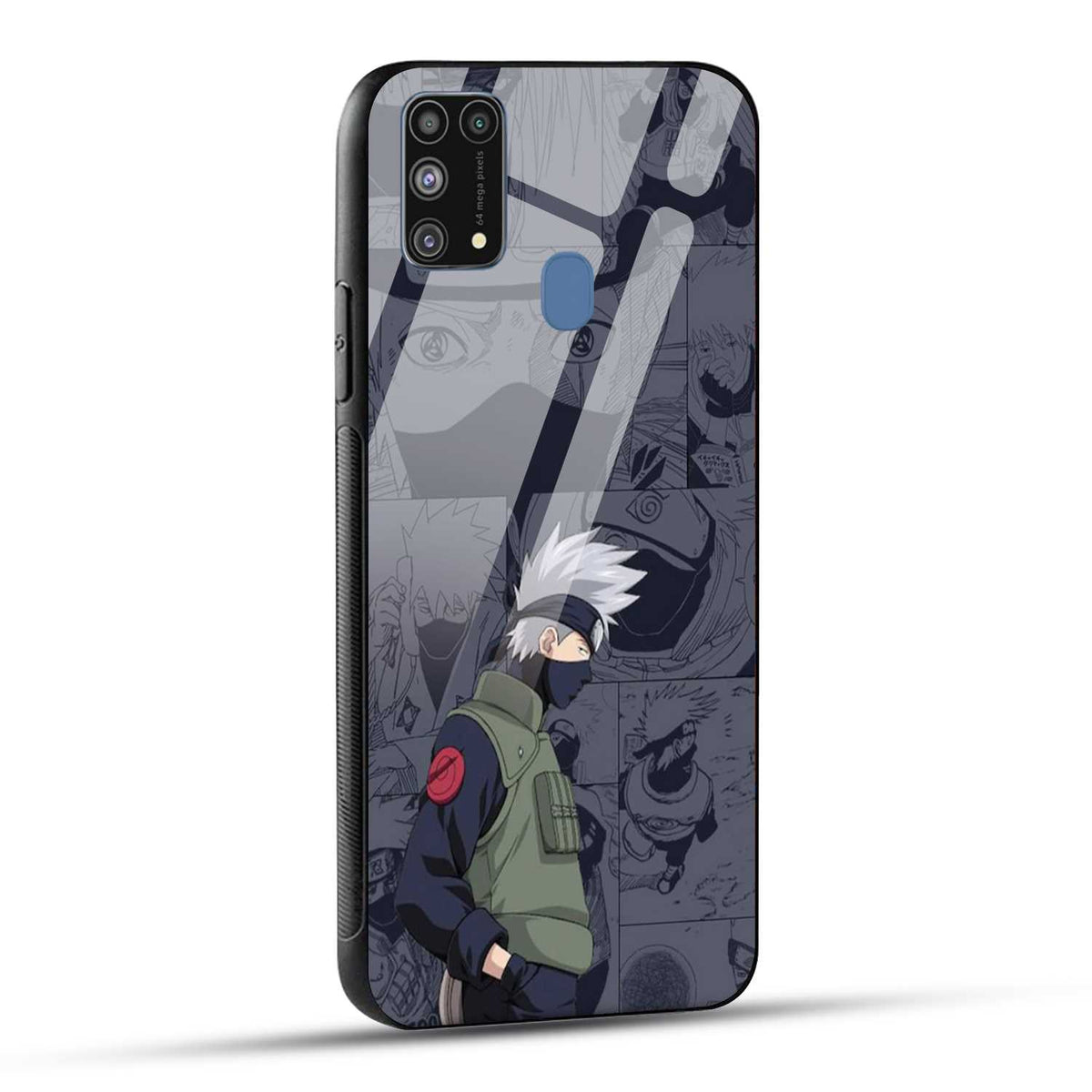Samsung Galaxy M31 / Samsung Galaxy F41 / Samsung Galaxy M31 Prime Back Cover Kakashii Printed Glass Case