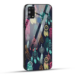 Samsung Galaxy M31 / Samsung Galaxy F41 / Samsung Galaxy M31 Prime Back Cover Dreamcatcher Printed Glass Case
